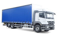 Van Hire Prestatyn - 26 Tonne Curtain Side Lorry - Truck hire Prestatyn
